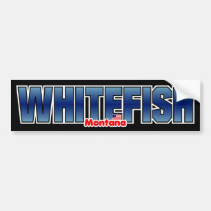 Whitefish Bumper Sticker