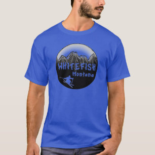 Whitefish Montana artistic skier T-Shirt