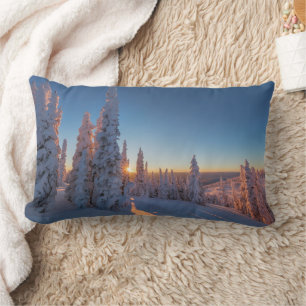 Whitefish, Montana Lumbar Cushion