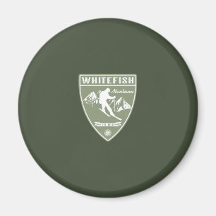 Whitefish Montana Magnet
