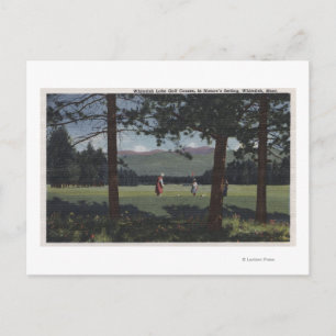 Whitefish, Montana - Whitefish Lake Golf Course Postcard