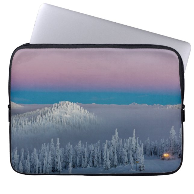 Whitefish Mountain Resort in Whitefish, Montana Laptop Sleeve (Front)