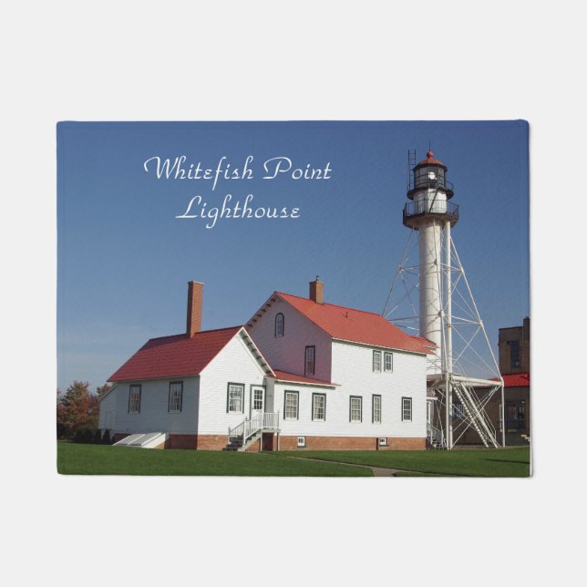 Whitefish Point Lighthouse door mat (Front)