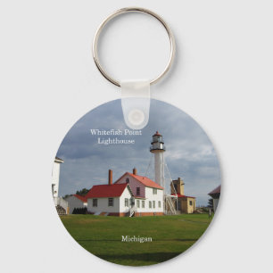 Whitefish Point Lighthouse key chain