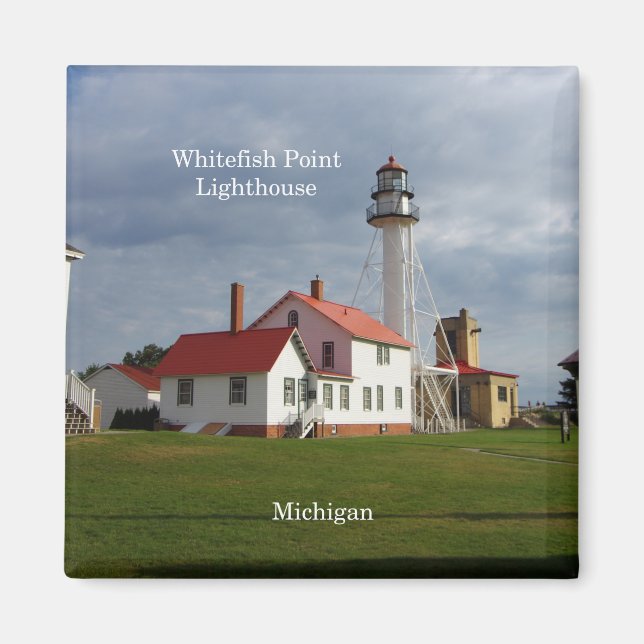 Whitefish Point Lighthouse magnet (Front)