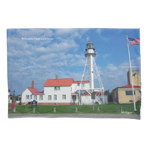 Whitefish Point Lighthouse pillowcase