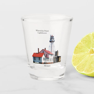 Whitefish Point Lighthouse shot glass