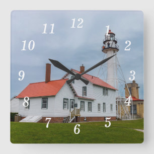 Whitefish Point Lighthouse Wall Clock