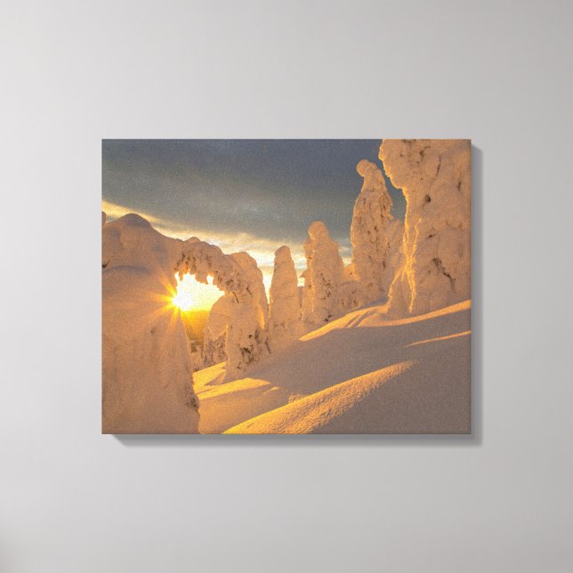 Whitefish Range | Whitefish, Montana Canvas Print (Front)