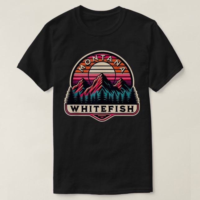 Whitefish  T-Shirt (Design Front)