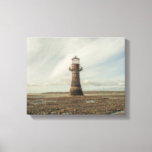Whiteford Lighthouse, Gower Peninsula, South Wales Canvas Print