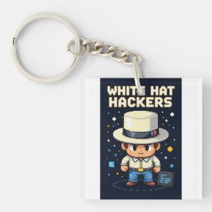 WhiteHat HacKer Key Ring