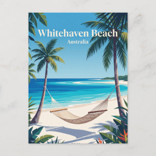 Whitehaven Beach Australia Postcard