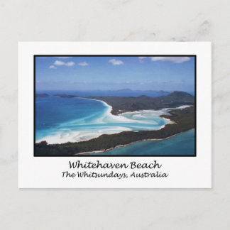 Whitehaven Beach, The Whitsundays, Australia Postcard