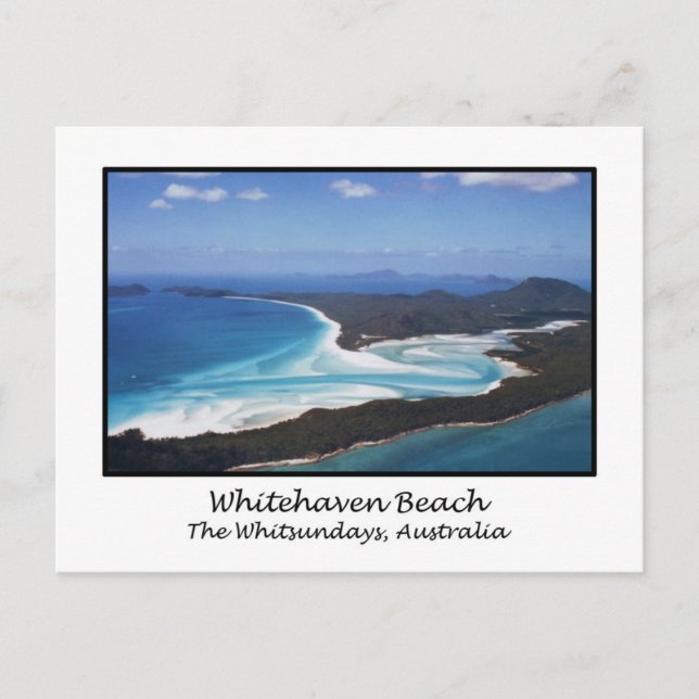 Whitehaven Beach, The Whitsundays, Australia Postcard (Front)
