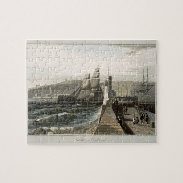 Whitehaven, Cumberland, from 'A Voyage Around Grea Jigsaw Puzzle (Horizontal)