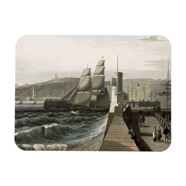 Whitehaven, Cumberland, from 'A Voyage Around Grea Magnet (Horizontal)