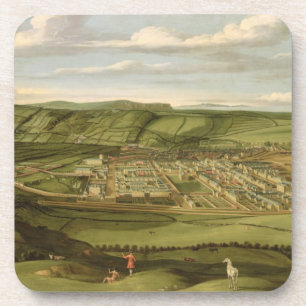 Whitehaven, Cumbria, Showing Flatt Hall, c.1730-35 Coaster