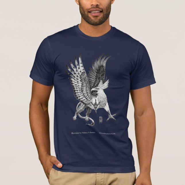 Whitehead Griffin black T-Shirt (Front)