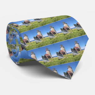 Whitehead Island Lighthouse, Maine Mens Tie