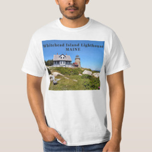Whitehead Island Lighthouse, Maine T-Shirt