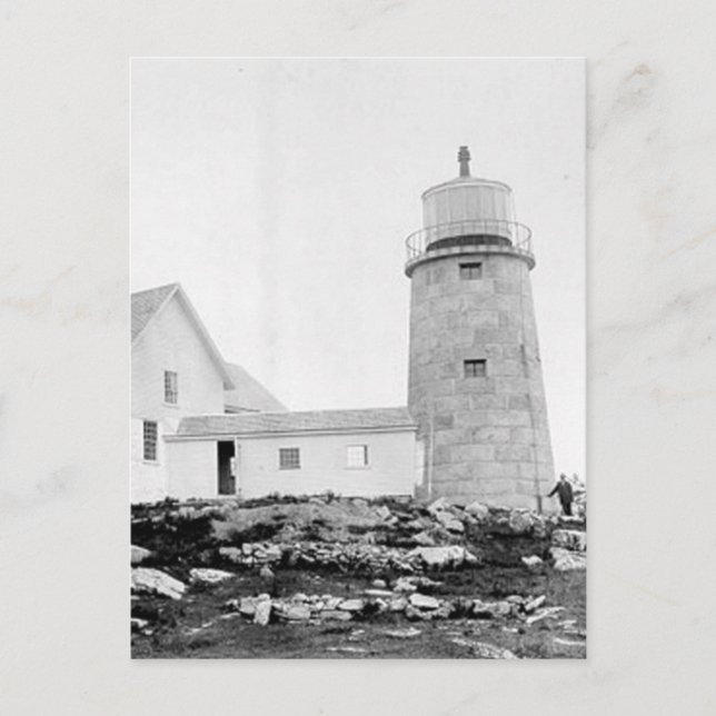 Whitehead Lighthouse Postcard (Front)