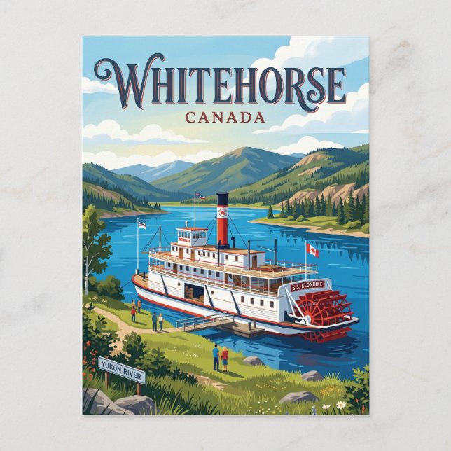 Whitehorse Canada Postcard (Front)