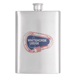 Whitehorse Ledge New Hampshire Climbing Carabiner Hip Flask