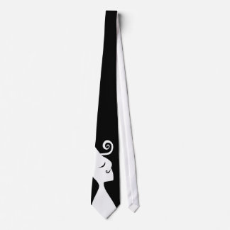 whitemale tie