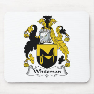 Whiteman Family Crest Mouse Mat