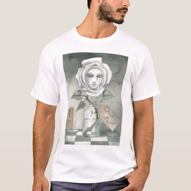 whiterose 001 T-Shirt (Front)