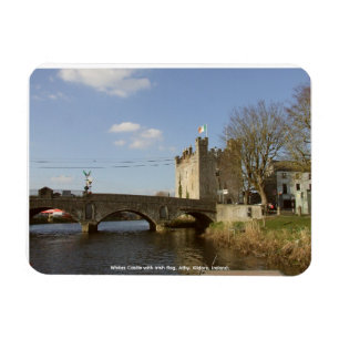 Whites Castle Athy, Irish tricolour flag Magnet