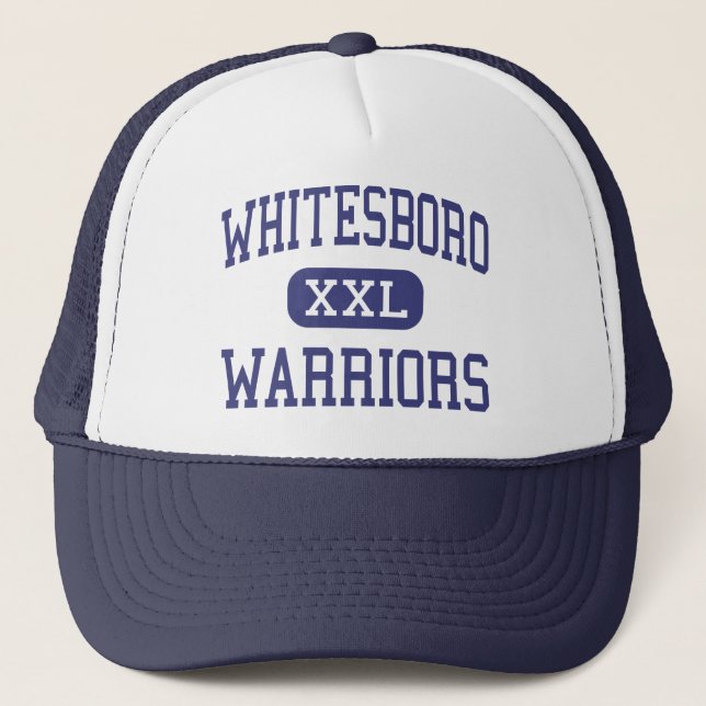 Whitesboro Warriors Middle Whitesboro Trucker Hat (Front)