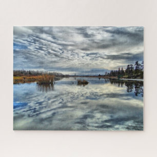 Whiteshell Autumn Reflection Jigsaw Puzzle