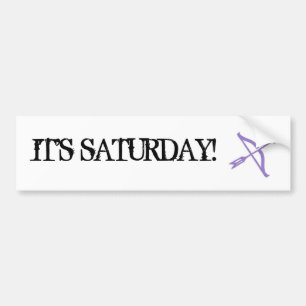 Whitest Kids U' Know - It's Saturday! Bumper Sticker