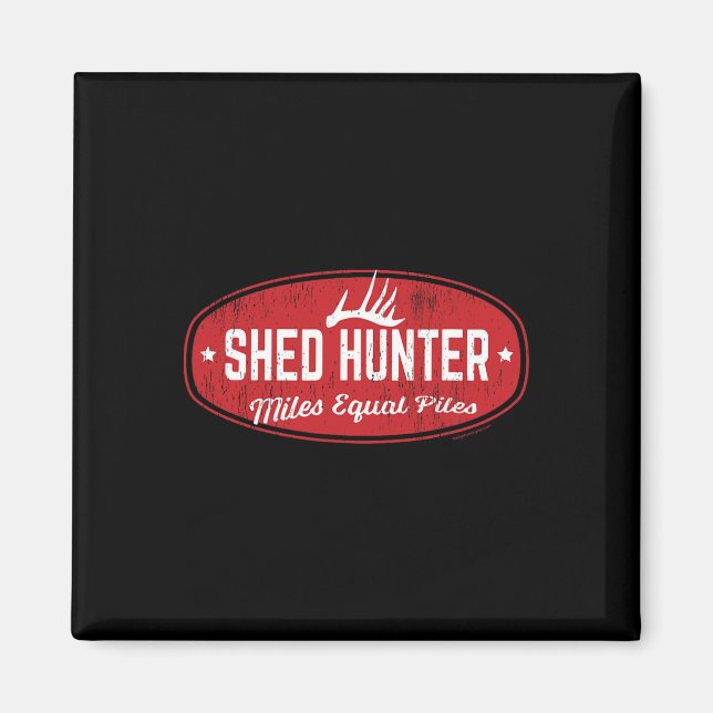 Whitetail Antler Shed Hunter  Magnet (Front)