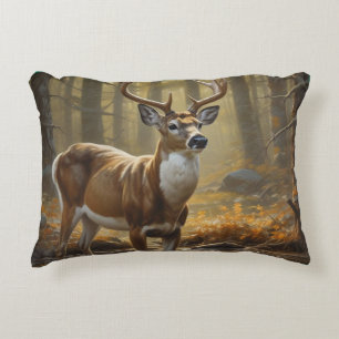 Whitetail Buck Decorative Cushion