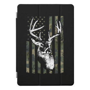 Whitetail Buck Deer Hunting USA Camouflage America iPad Pro Cover