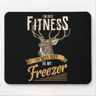 Whitetail Buck Fun Deer Hunting Season I'm Into Fi Mouse Mat