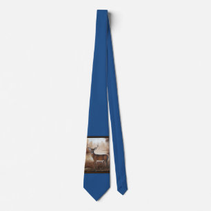Whitetail Buck Tie