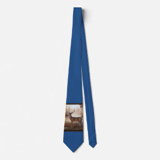 Whitetail Buck Tie