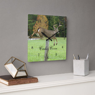 Whitetail Buck Wall Clock