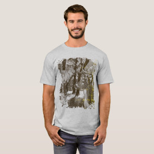WhiteTail Deer,  Alert Bucks, T-Shirt