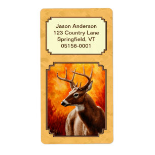 Whitetail Deer Autumn Gold