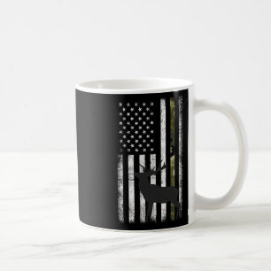 Whitetail Deer Hunting Hunter Elk Buck Camo Americ Coffee Mug