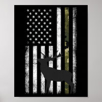 Whitetail Deer Hunting Hunter Elk Buck Camo Americ
