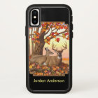 Whitetail Deer in Autumn New England Fall Colours