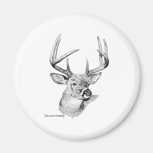 Whitetail Deer Magnet (Front)