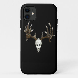 Whitetail deer skull iPhone 11 case