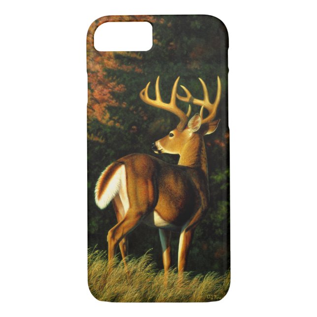 Whitetail Deer Trophy Buck Hunting Case-Mate iPhone Case (Back)